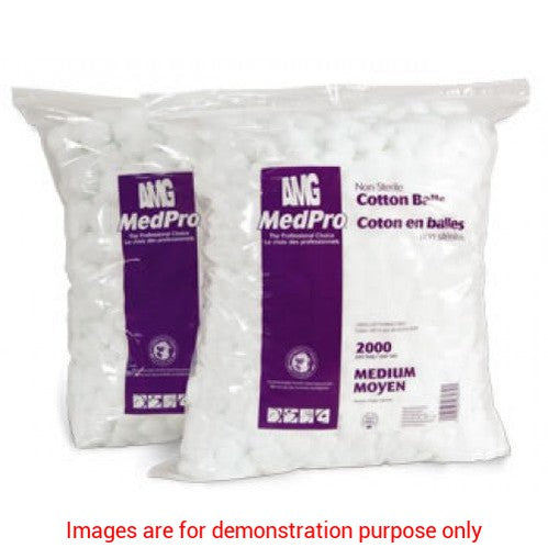 Medpro Non-Sterile Cotton Balls, Large, Bg/1000AMG