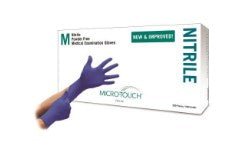 Micro - Touch Nitrile Gloves, Blue, Small, 2.8 milAnsell