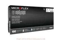 MIDKNIGHT BLACK NITRILE GLOVES SIZE SMALLAnsell
