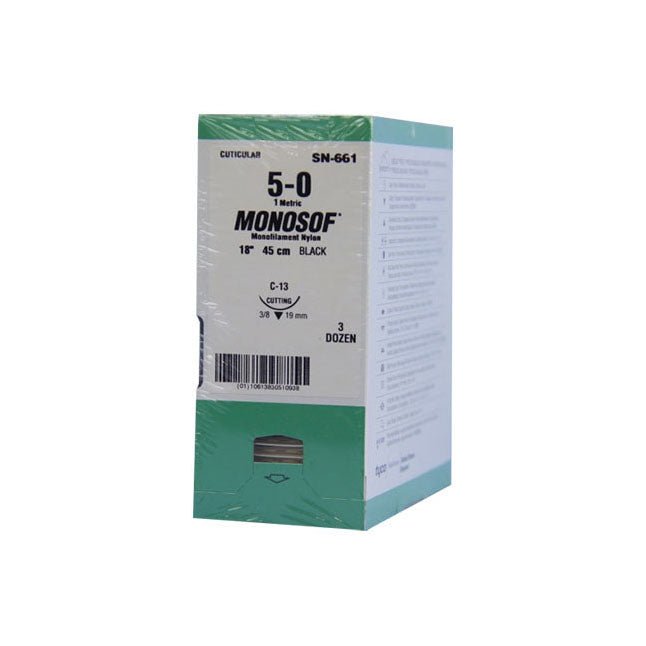 Mosnosof Dermalon Non Absorbable Suture,NylonCovidien / Medtronic