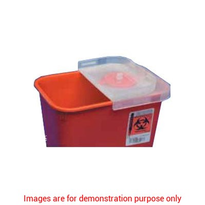Multiple-Purpose Container W/ Cleared Hinged Lid, 7.6L (2Gal)Covidien / Medtronic