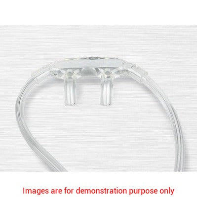 Nasal Cannula Adult Supersoft Curved-Tip W/ 4" Pvc Oxygen Tubing And Universal ConnectorMedline