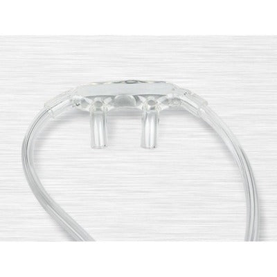 Nasal Cannula Adult Supersoft Curved-Tip W/ 4" Pvc Oxygen Tubing And Universal ConnectorMedline