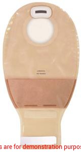 Natura Drainablel Pouch With Invisiclose, Transparent Standard 57Mm (2-1/4In)With FilterConvatec