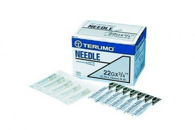 Needle Hypo 22G X 1.5", Thin Wall.Terumo Company