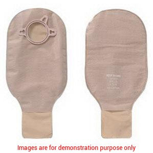 New Image Clamp Closure 12" Drainable Pouch Beige,No Filter 2-1/4" FlangeHollister