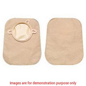 New Image Closed Pouch 7" Beige Without Filter ,1-3/4" FlangeHollister