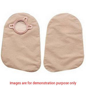 New Image Closed Pouch 9" Beige Without Filter ,2-1/4" FlangeHollister