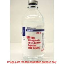 Nitroglycerin In 5% Dextrose Injection, 250 MlBaxter