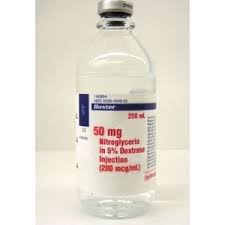 Nitroglycerin In 5% Dextrose Injection, 250 MlBaxter