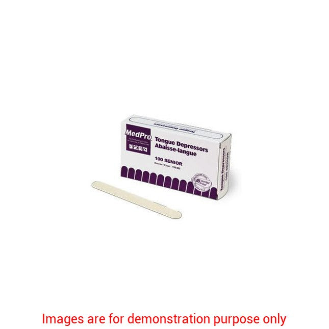 Non Sterile Tongue Depressor, Wood, Senior, Bx/250AMG