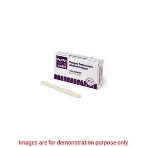 Non Sterile Tongue Depressor, Wood, Senior, Bx/250AMG