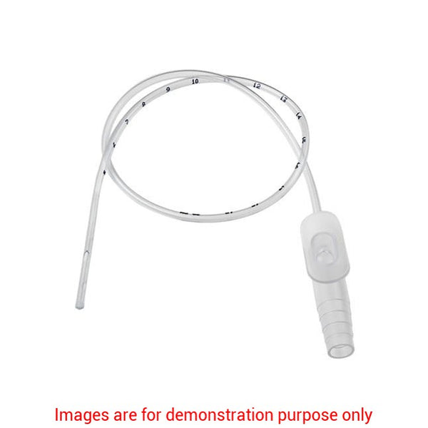 Open Line Suction Catheter,Straight Packaged Control Valve 16FrMed RX