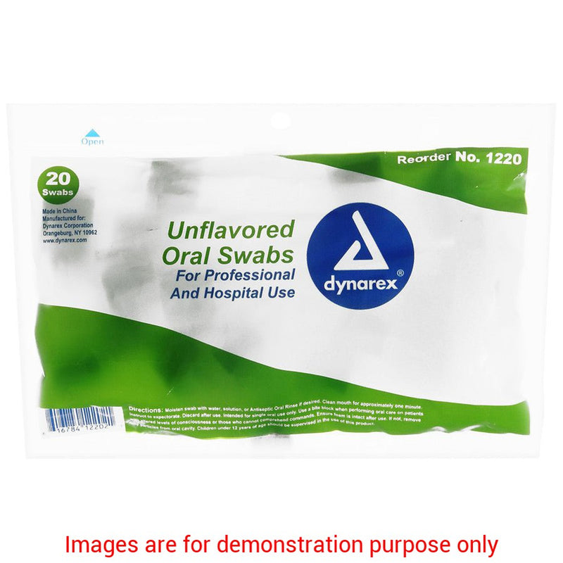 Oral Swabsticks, UnflavouredDynarex