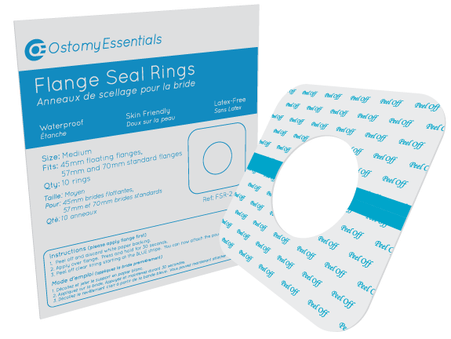 Ostomy Essentials Flange Seal Rings, Size Medium (45Mm, 57Mm-70Mm)Ostomy Essentials