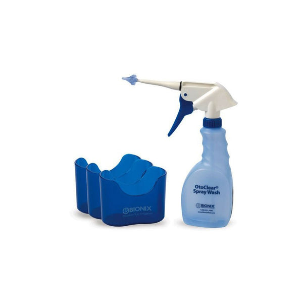 Otoclear Spray Ear Wash System With 20 Irrigation Tips And 1 Ear BasinBionix