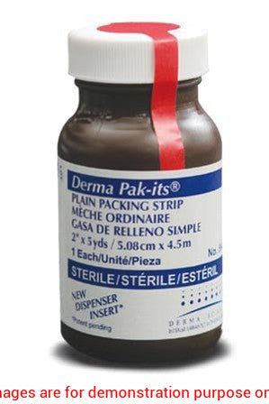Pak-Its Plain Packing Gauze, Size 1In X 5YDerma Science