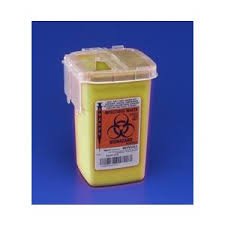 Phlebotomy Sharps Container 1Qt, YellowCovidien / Medtronic