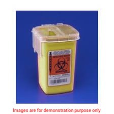 Phlebotomy Sharps Container 1Qt, YellowCovidien / Medtronic