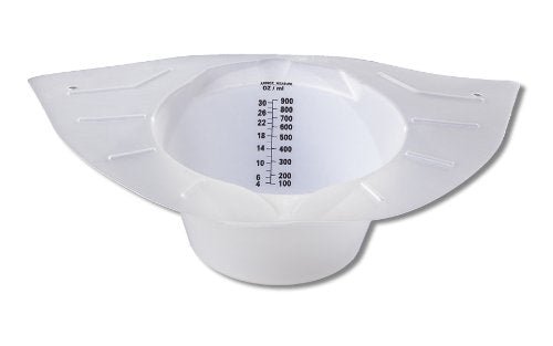 Plastic Specimen Container, 800Cc White, W/O Cover (Mexican Hat)Stadco Polyproducts