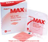 Polymem Max Non-Adhesive Pad Dressing, 20Cm X 20Cm (8In X 8In)Polymem