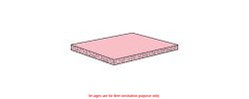 Polymem Max Non-Adhesive Pad Dressing, 3In X 3In.Polymem