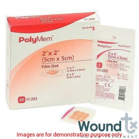 Polymem Tube Dressing, 2" X 2" (9Cm X 9Cm).Polymem