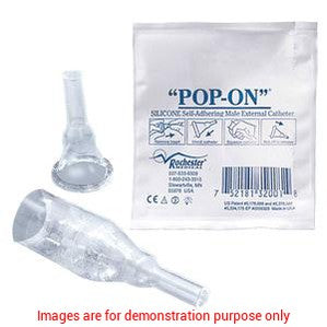 Pop-On Male Self-Adhering External Catheter, Small 25MmBard