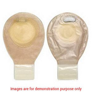 Pouchkins Pediatric One-Piece Softflex Drainable Lock N Roll Closure Cut-To-Fit 2" Transparent WithoHollister