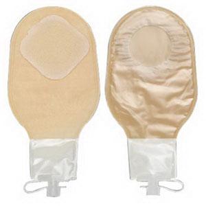Pouchkins Pediatric One-Piece Softflex Urostomy Pouch Cut-To-Fit 1-1/2" Transparent Without Tape ,NoHollister