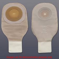 Premier Ceraplus Convex 1-Piece Drainable Pouch W/ Tape Border, Lock N Roll Closure, Beige, W/FilterHollister