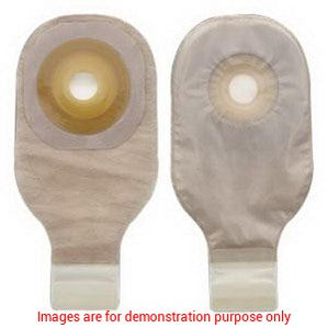 Premier Convex Skin Barrier Lock N Roll,12" Drainable Pouch, Transparent Pre-Cut 1-3/4"Hollister