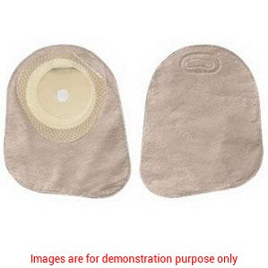 Premier One-Piece Flat Skin Barrier 7" Closed Pouch Beige Softflex,With Filter Pre-Cut 1-3/16"Hollister