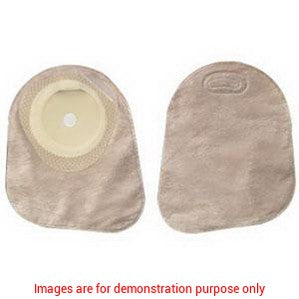 Premier One-Piece Flat Skin Barrier 7" Closed Pouch Beige Softflex,With Filter Pre-Cut 1-3/8"Hollister