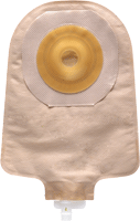 Premier One Piece Urostomy, Flextend 9" Pouch , With Convex, Pre-Cut, 1-3/8",BeigeHollister