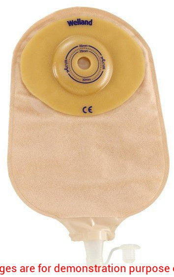 Premier One Piece Urostomy, Flextend, W/ Convex, Cut To Fit, Up To 1 1/2In (38Mm), BeigeHollister