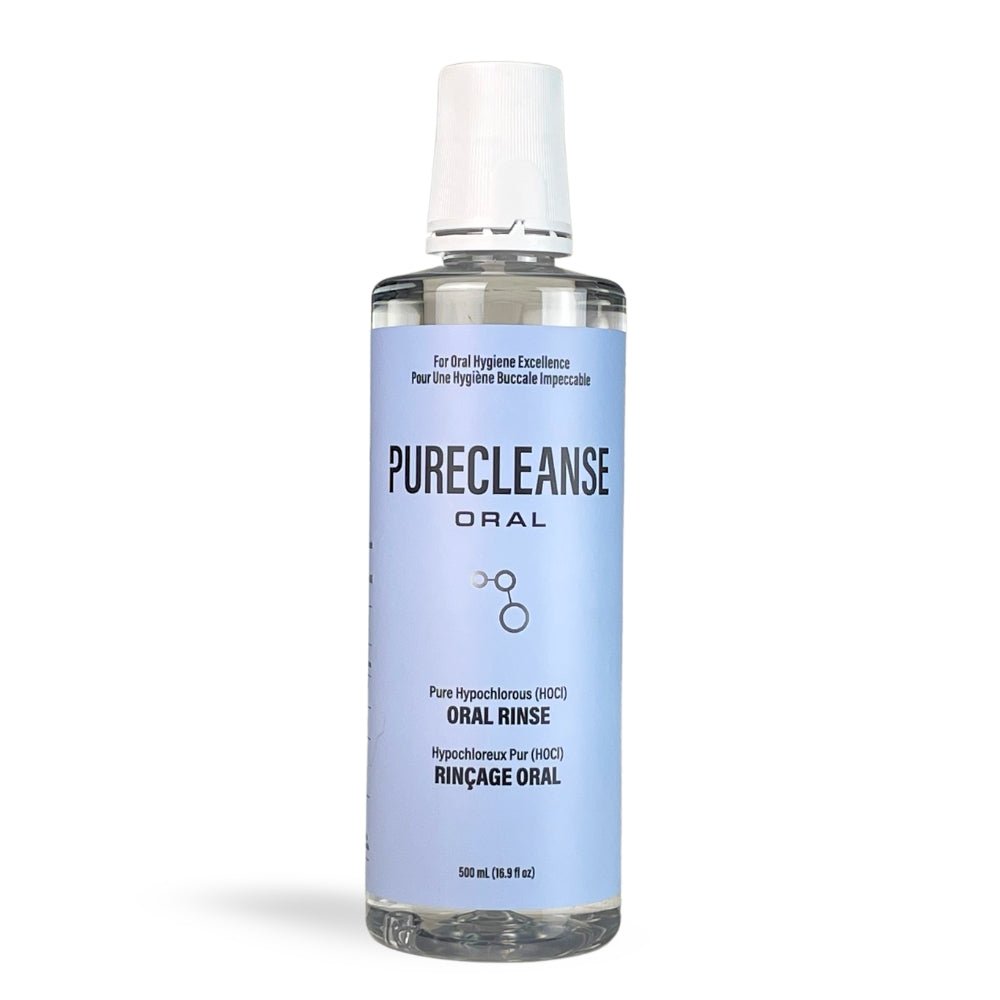 PureCleanse Oral Pure Hypochlorous Acid Oral Rinse — 500 mLBiomiq