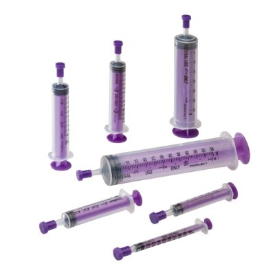 Purple Oral Syringe, 1Ml, SterileCovidien / Medtronic