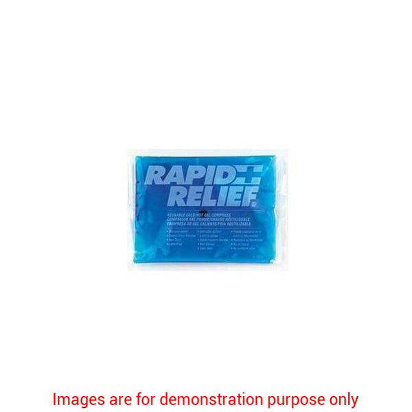 Rapid Relief Cold/Hot Gel Compress 11" X 9"Rapid Aid