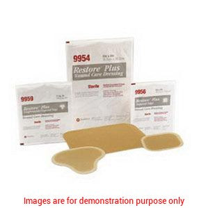 Restore Hydrocolloid Dressing 4" X 4" Without TaperedHollister