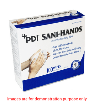 Sani-Hands Alc Anti-Microbial Alcohol Gel Hand Wipe Individual PacketProfessional Disposible