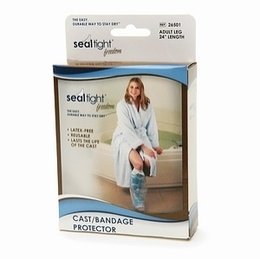Seal Tight Cast Protector - Leg Adult-(Approx 7-10 Bus Day -Non Returnable)Brownmed