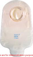 Securi-T Transparent Urostomy Pouch, Flange Size 1 3/4In (45Mm)Genairex