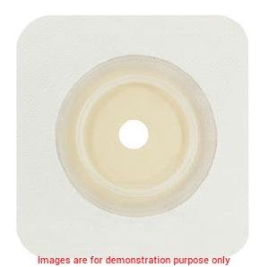 Securi-T Two Piece Cut To Fit Extended Wear Wafer W/Flexible Collar White 5 X 5 2 1/4In Flange SizeGenairex