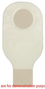 Securi-T Usa Drainable Pouch Without Filter, 1 3/4In Flange SizeGenairex