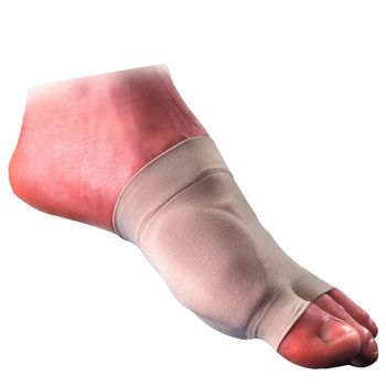 Silipos Bunion Care Gel Sleeve Large -X-Large (4.5"X3.25") Reusable Latex FreePATTERSON MEDICAL CANADA