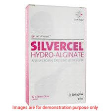 Silvercel Hydro-Alginate Antimicrobial Dressing With Silver 5Cm X 5CmJohnson & Johnson Systagenix