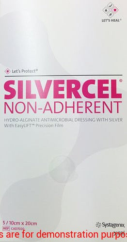 Silvercel Non-Adherent Hydro-Alginate Antimicrobial Dressing With Silver 10Cm X 20CmJohnson & Johnson Systagenix