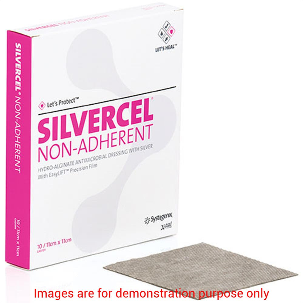 Silvercel Non-Adherent Hydro-Alginate Antimicrobial Dressing With Silver 11Cm X11CmJohnson & Johnson Systagenix