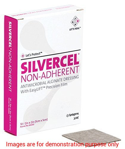 Silvercel Non-Adherent Hydro-Alginate Antimicrobial Dressing With Silver 5Cm X 5CmJohnson & Johnson Systagenix